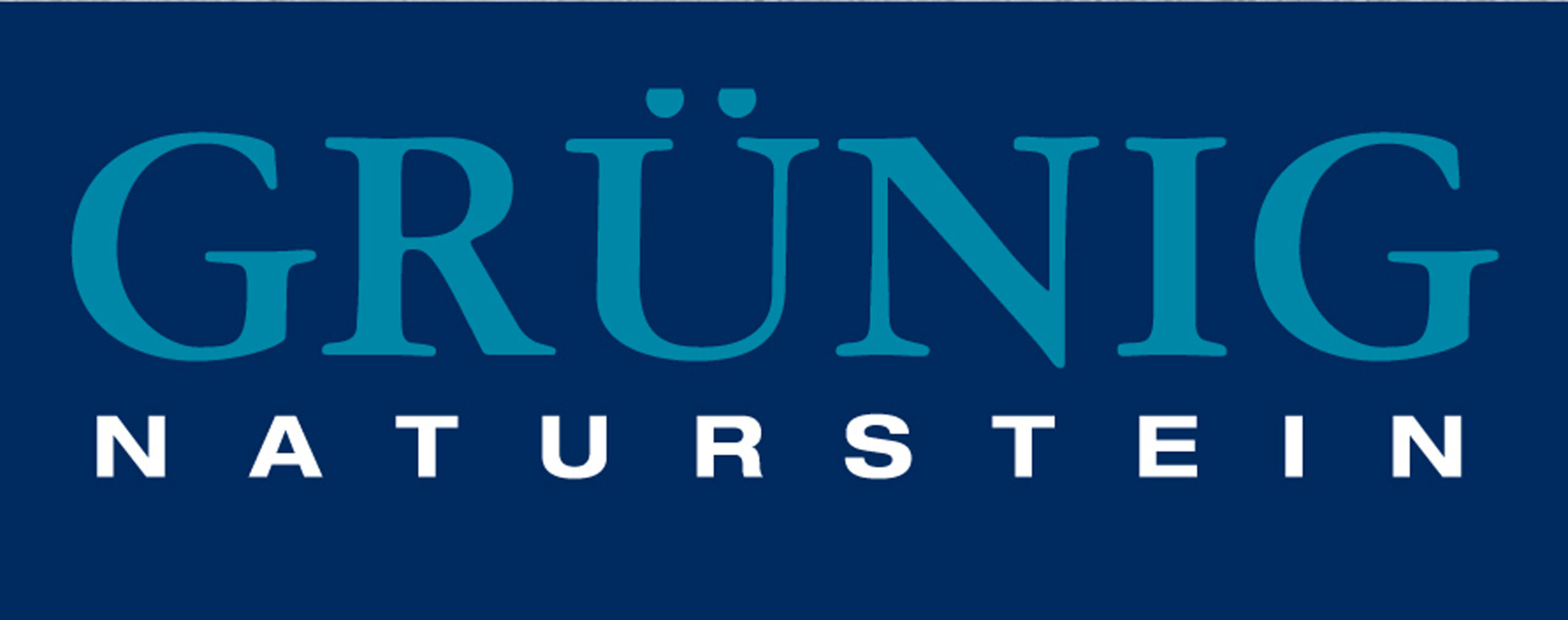 Gr&uuml;nig Schriftzug Logo gro&szlig; 2